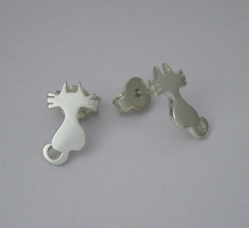 Aretes de plata para niñas ref. 211-375