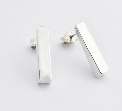 aretes de plata