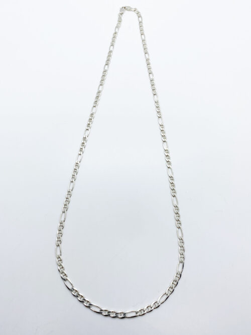 collar de plata para hombre