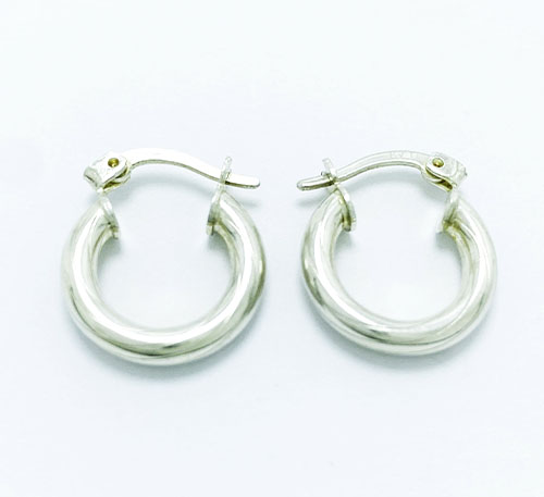 Aretes de plata