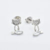 Aretes de plata para niñas