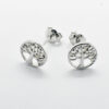 Aretes de plata, Diseño de árbol Baobat.