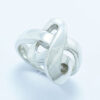Anillo de plata infinito