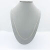 Cadena collar de plata para hombre