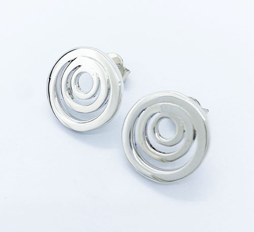 Aretes de plata
