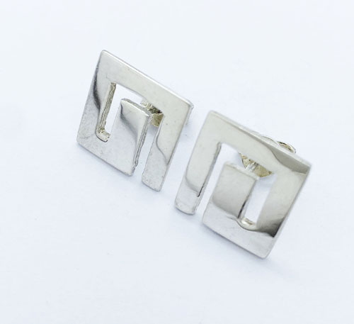 Aretes de plata