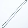 Cadena de plata rodinada para mujer ref. 410-399