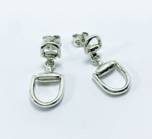 Aretes de plata