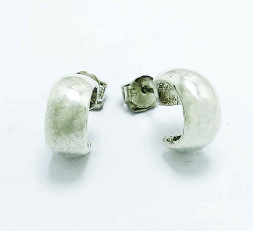 Aretes de plata