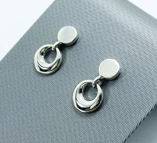 Aretes de plata