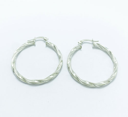 Aretes de plata